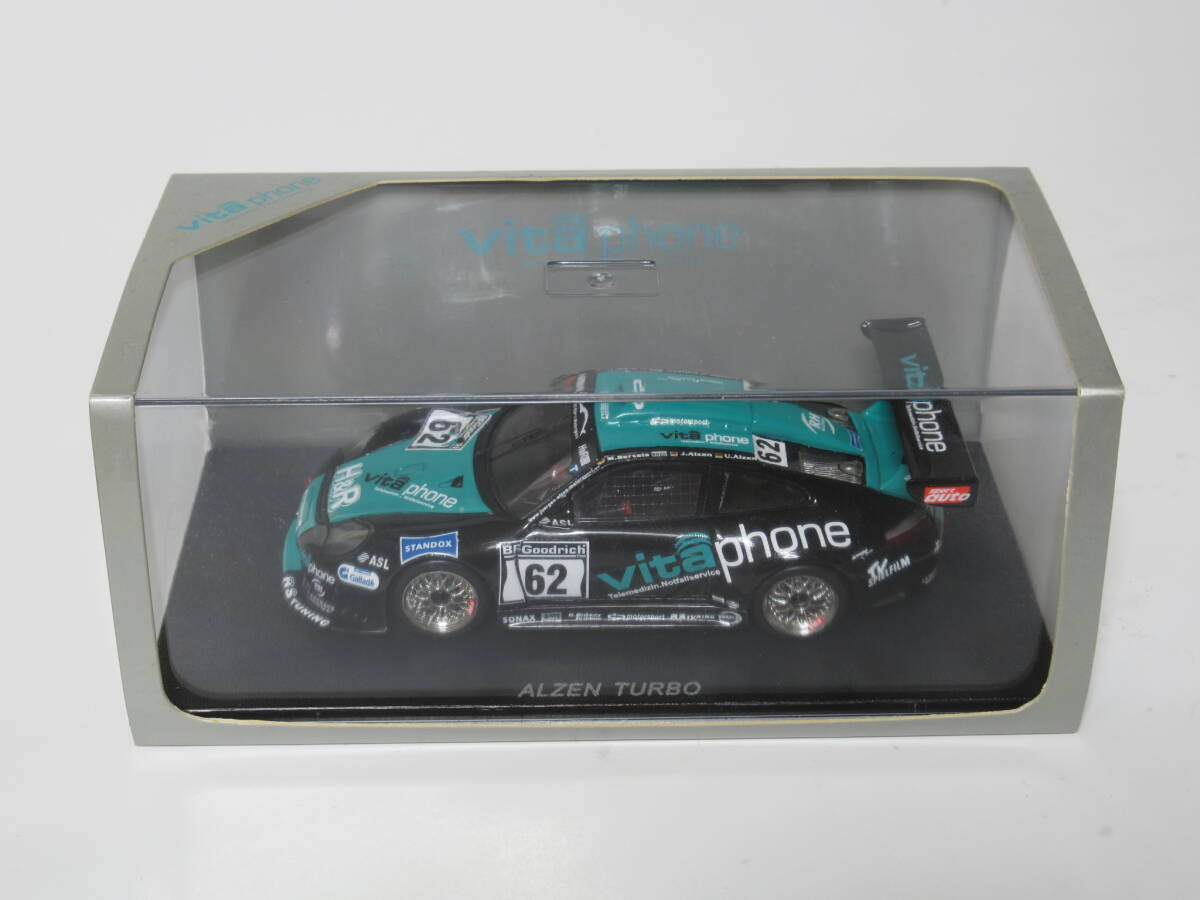 1/43 アルツェン ターボ ポルシェ 911 (996) #62 VLN 2004 ミニカー 1/43 アルツェン ターボ ポルシェ 911 (996) #62 VLN 2004 ミニカー