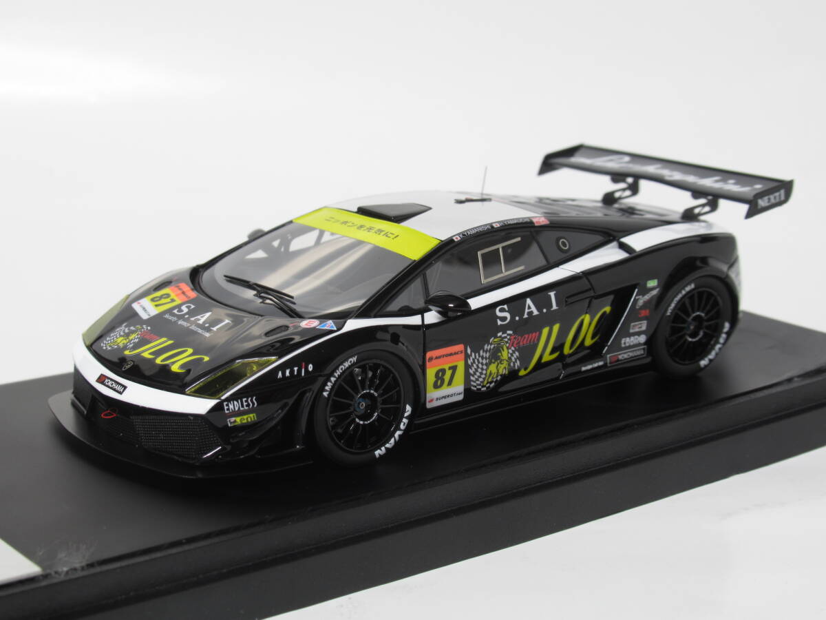 1/43 エブロ×アイドロン JLOC ランボルギーニ GT3 #87 スーパー 1/43 エブロ×アイドロン JLOC ランボルギーニ GT3 #87 スーパー
