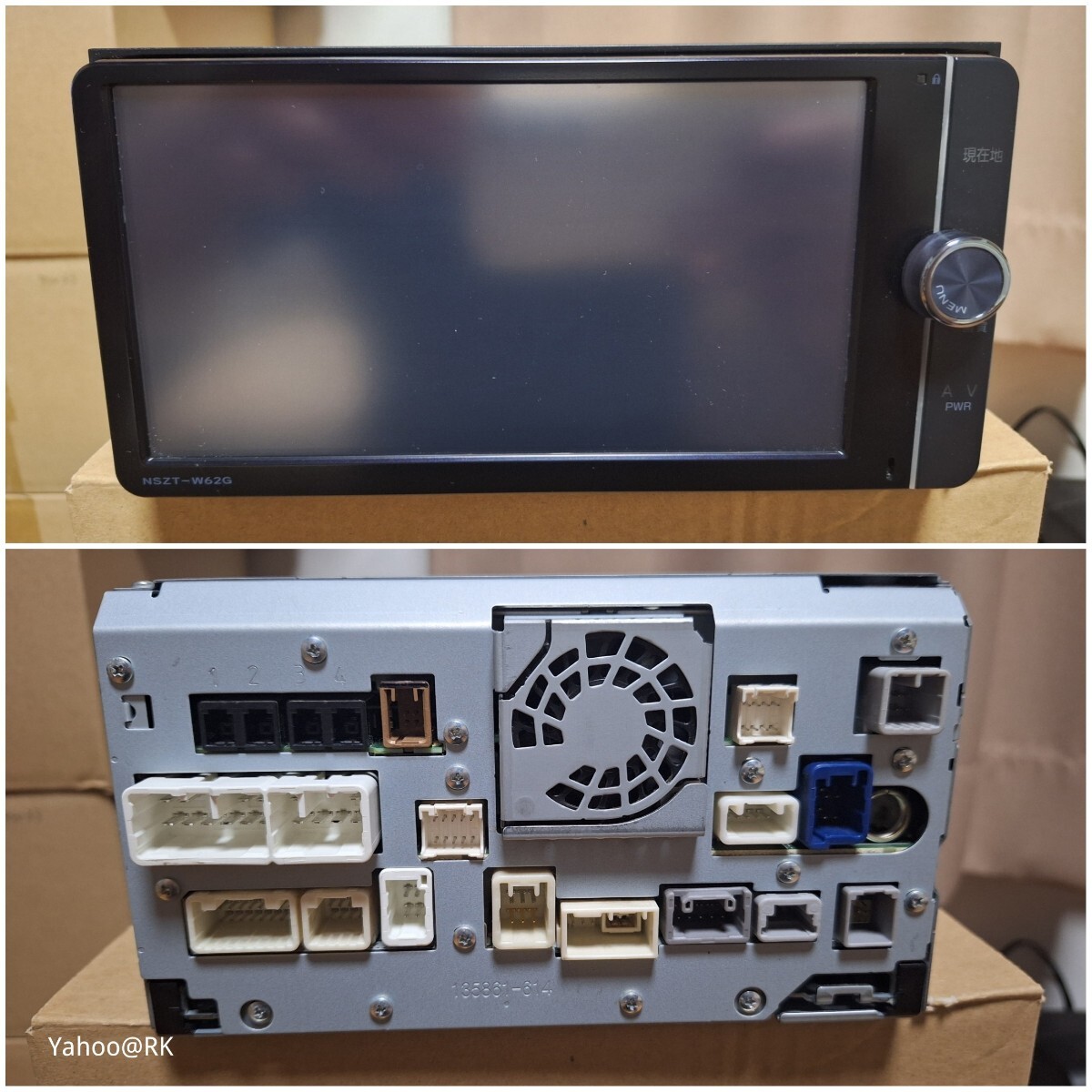 トヨタ 純正 カーナビ 型式 NSZT-W62G DVD再生 Bluetooth テレビ トヨタ 純正 カーナビ 型式 NSZT-W62G DVD再生 Bluetooth テレビ