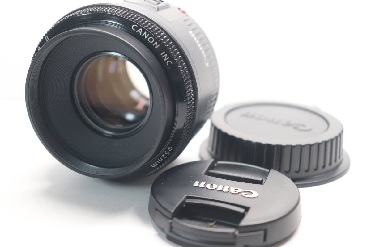 良品 Canon キヤノン LENS EF 50mm 1:1.8 F1.8 Ⅱレンズ 単焦点 良品 Canon キヤノン LENS EF 50mm 1:1.8 F1.8 Ⅱレンズ 単焦点
