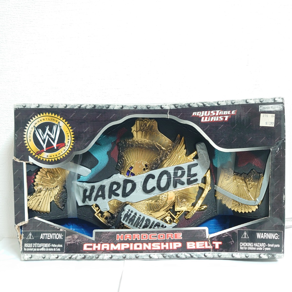 WWE WWF レプリカ チャンピオンベルト HARDCORE ハードコア ミック・フォーリー jakks pacific ベルト|スポーツ、レジャー WWE WWF レプリカ チャンピオンベルト HARDCORE ハードコア ミック・フォーリー jakks pacific ベルト|スポーツ、レジャー