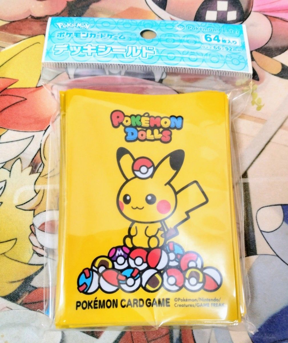 ポケモンカード デッキシールド ポケモンドールズ スリーブ 新品 ポケモンカード デッキシールド ポケモンドールズ スリーブ 新品