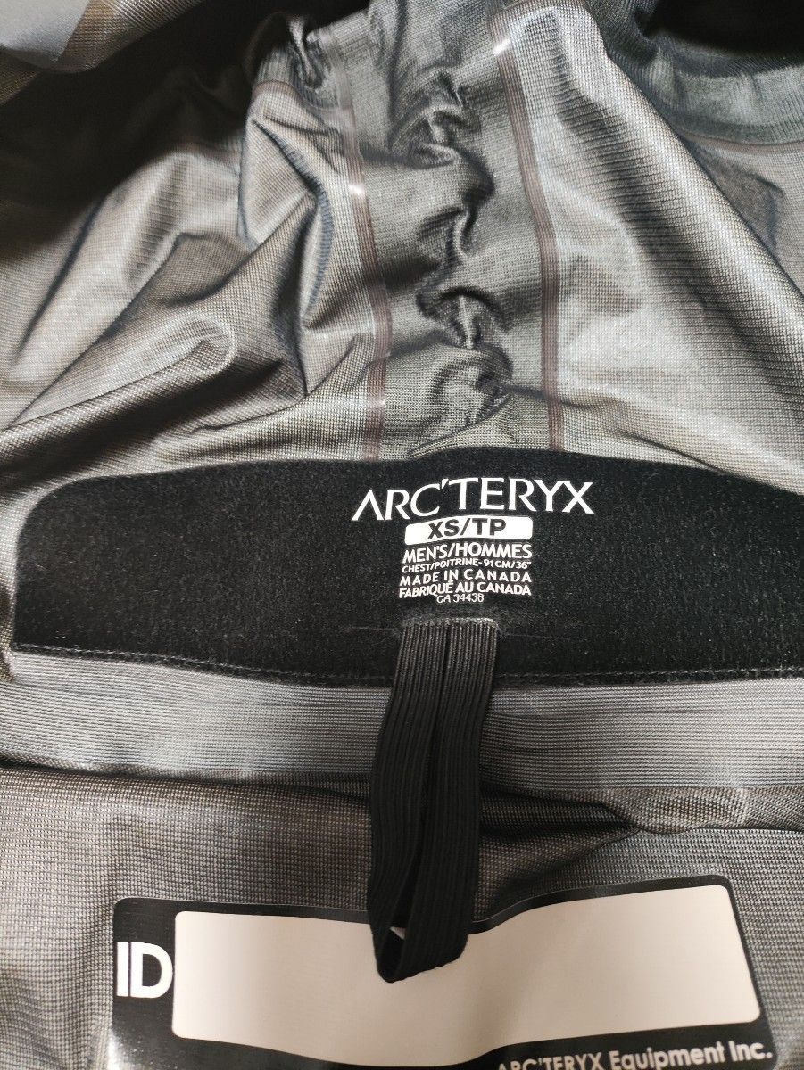 実物 Arc'teryx leaf Alpha LT Jacket GEN2 XSサイズ Wolf 実物 Arc'teryx leaf Alpha LT Jacket GEN2 XSサイズ Wolf