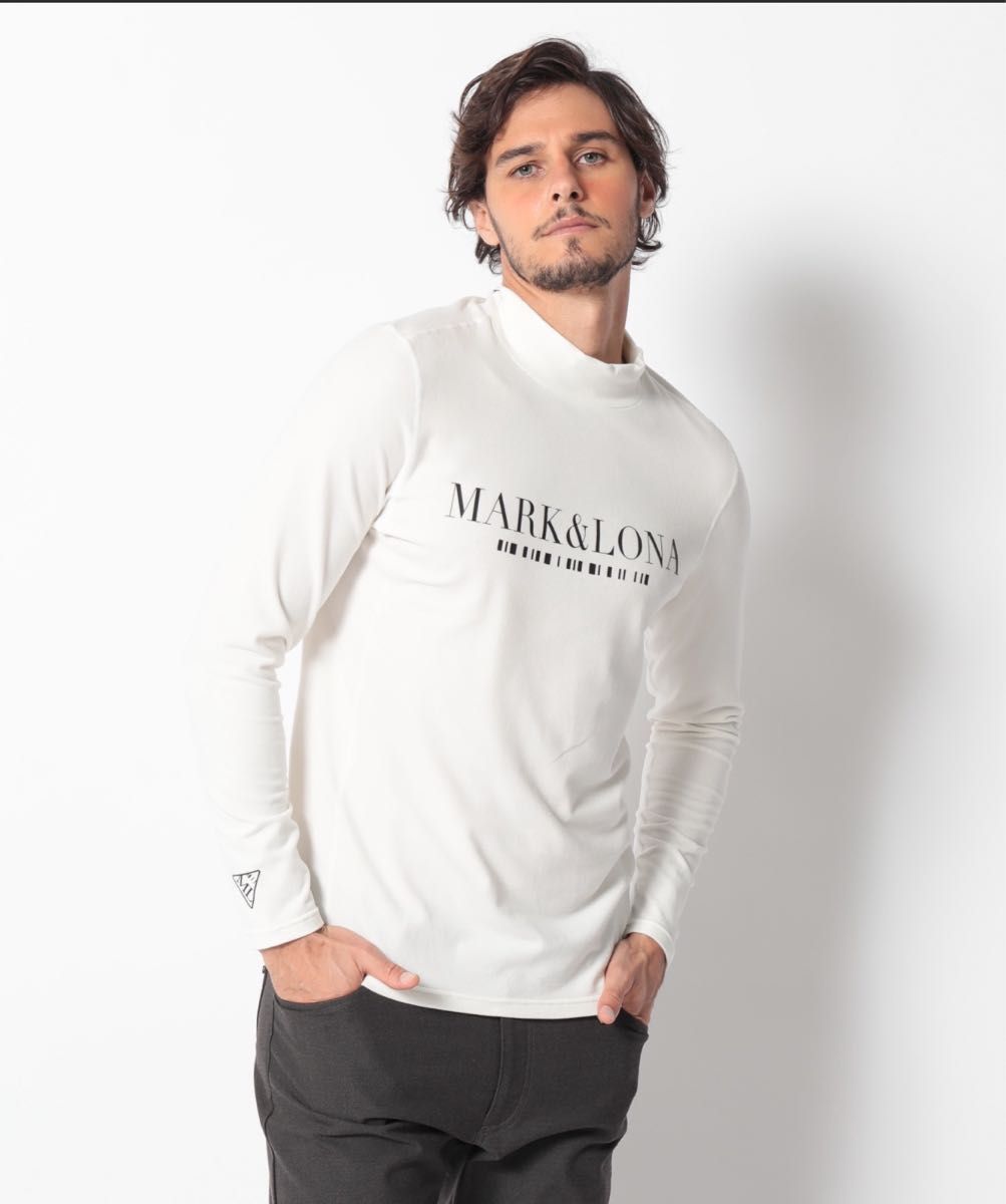 MARK&LONA CODE スウェード モックネック