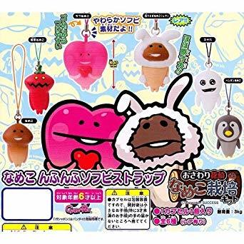 なめこ栽培キット 茶うさぎなめこ マスコット ストラップ Yahoo!オークション - おさわり探偵 なめこ栽培キット なめこ ん