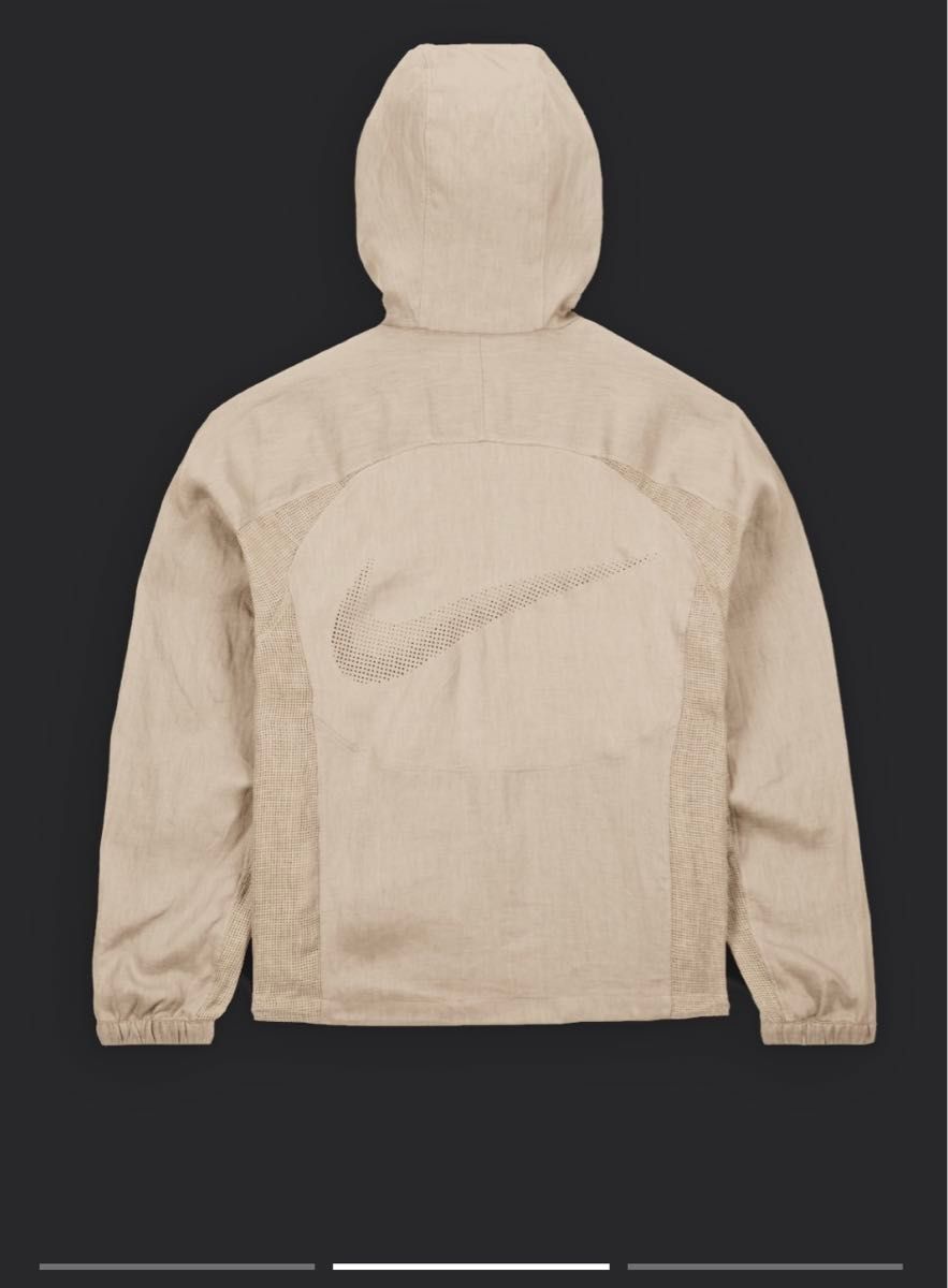 Stussy x Nike U NRG Linen Jacket Hoodie Chino XLサイズ Stussy x Nike U NRG Linen Jacket Hoodie Chino XLサイズ