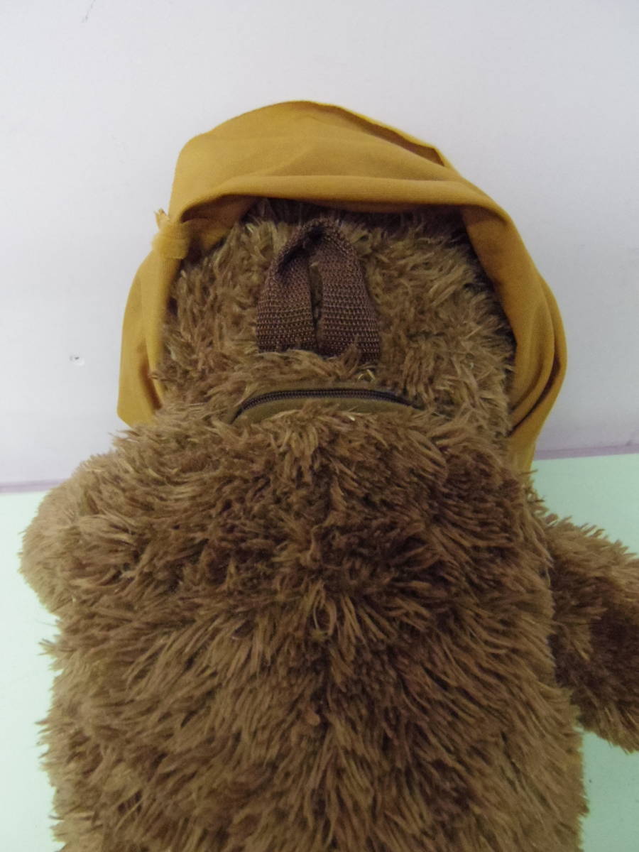  Star Wars *wi Kett soft toy rucksack doll BIG60. Ewok bag bag *STAR WARS WICKET EWOK life-size?