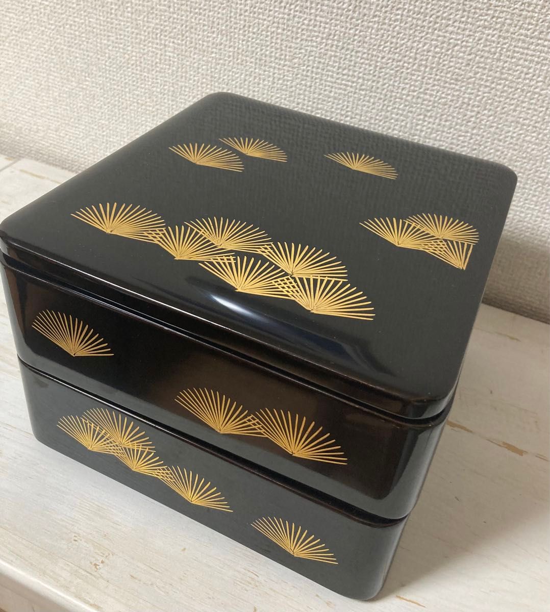輪島塗 重箱 黒沈金松葉 2段|Yahoo!フリマ(旧PayPayフリマ) 輪島塗 重箱 黒沈金松葉 2段|Yahoo!フリマ(旧PayPayフリマ)