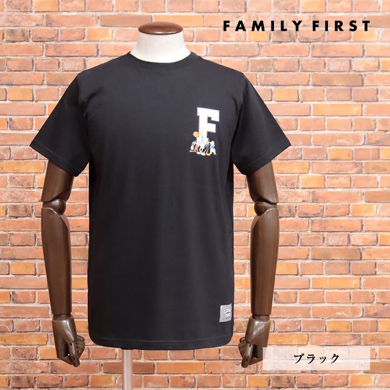 2023SS/FAMILY FIRST MILANO/Sサイズ/イタリー製Tシャツ TS2304 ジャージー快適 Looney Tunesコラボ 半袖 新品/黒/ブラック/ic117/ 1円/2023SS/FAMILY FIRST MILANO/XSサイズ/イタリー製Tシャツ
