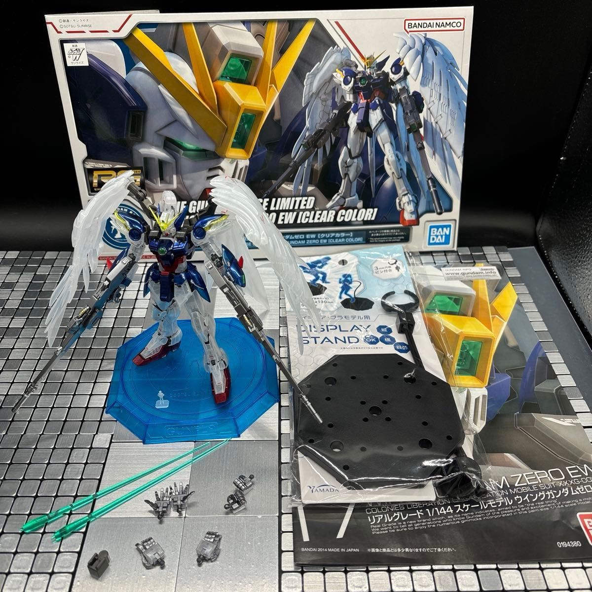 RG ウイングガンダムゼロEW＆ドライツバーク スノーホワイト