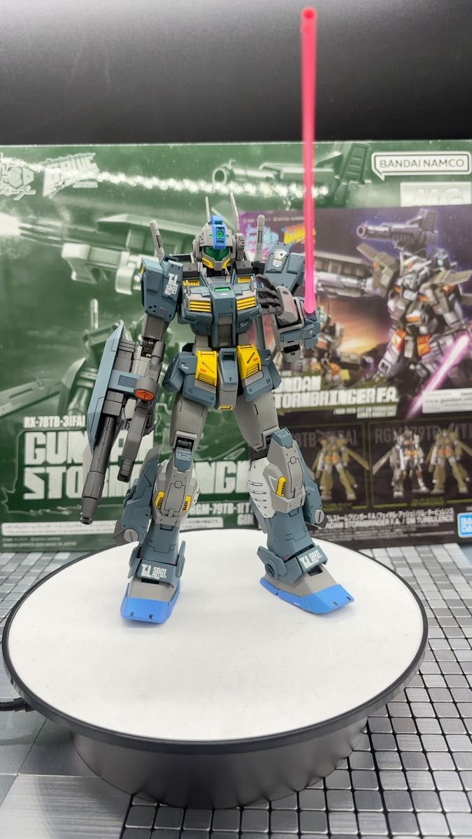 全塗装完成品 MG ストームブリンガーFA/ジムタージュレンス 全塗装完成品 MG ストームブリンガーFA/ジムタージュレンス