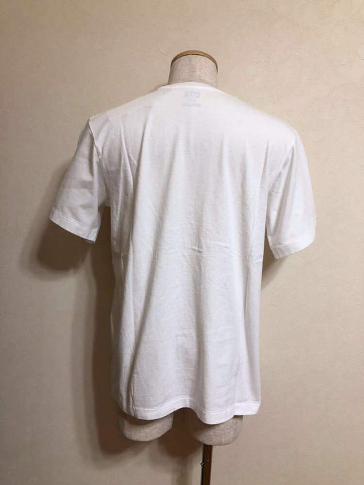 【新品】 UNIQLO KAWS ユニクロ カウズ コラボ UT Tシャツ トップス サイズL 半袖 ホワイト 341-422019 白