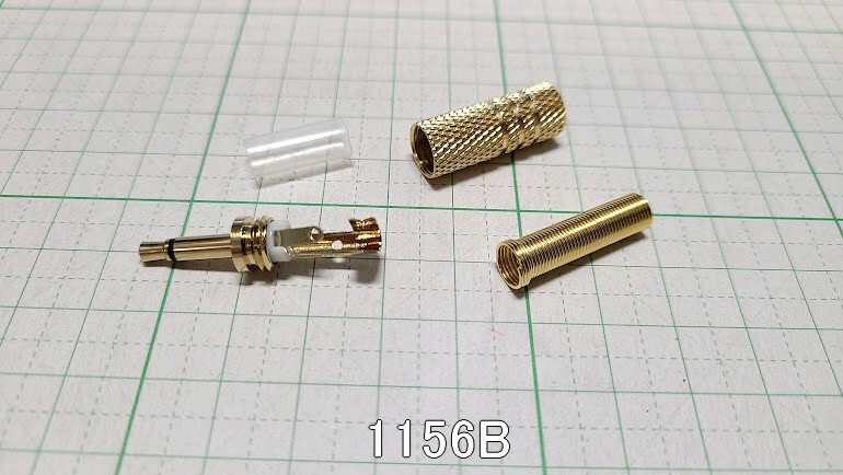  control number =4G162 original work for φ3.5mm monaural Mini plug 1156B 1 piece 