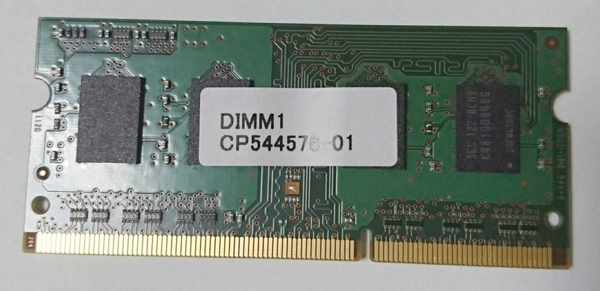 SAMSUNG M471B2873GB0-CH9 1GB (PC3 10600 DDR3 1333)_画像2