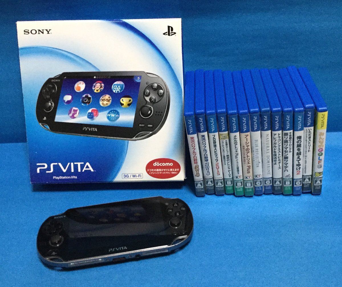 6120円 PSVITA 本体(PCH-1100) ソフト13本(風来のシレン 6120円 PSVITA 本体(PCH-1100) ソフト13本(風来のシレン