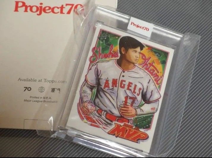 大谷翔平プロジェクト70 大谷翔平 Topps Project 70 #722 2021MVPカード エンゼルス
