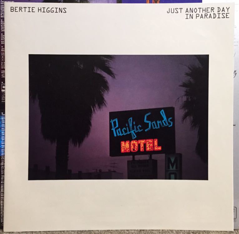 【JPN盤/Soft Rock, Ballad/美盤(NM-)/完品/即決/LP】Bertie Higgins Just Another Day In Paradise / 試聴検品済_画像3