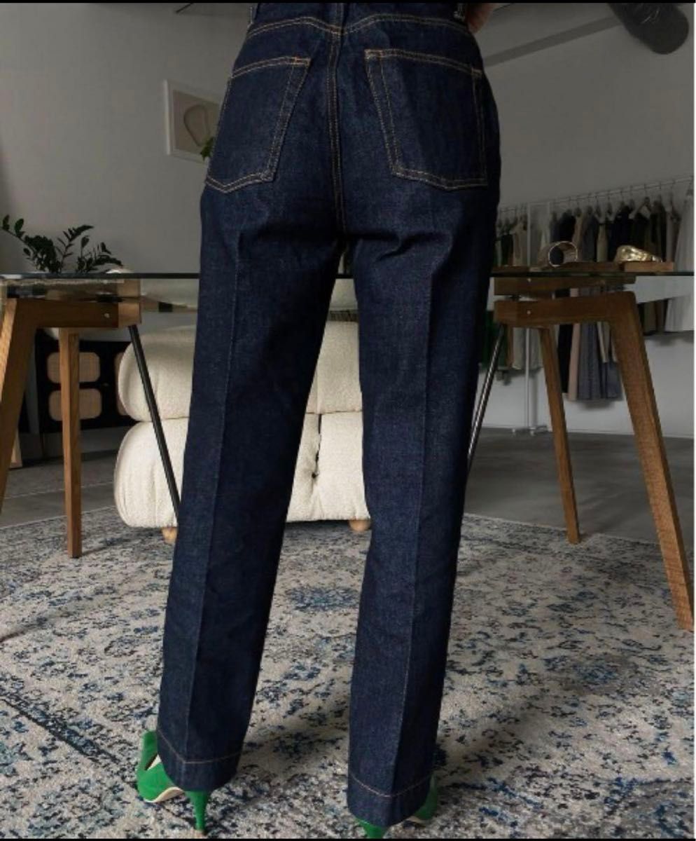 AMERI CENTER PRESS STRAIGHT DENIM デニム ジーンズ アメリ AMERI CENTER PRESS STRAIGHT DENIM デニム ジーンズ アメリ