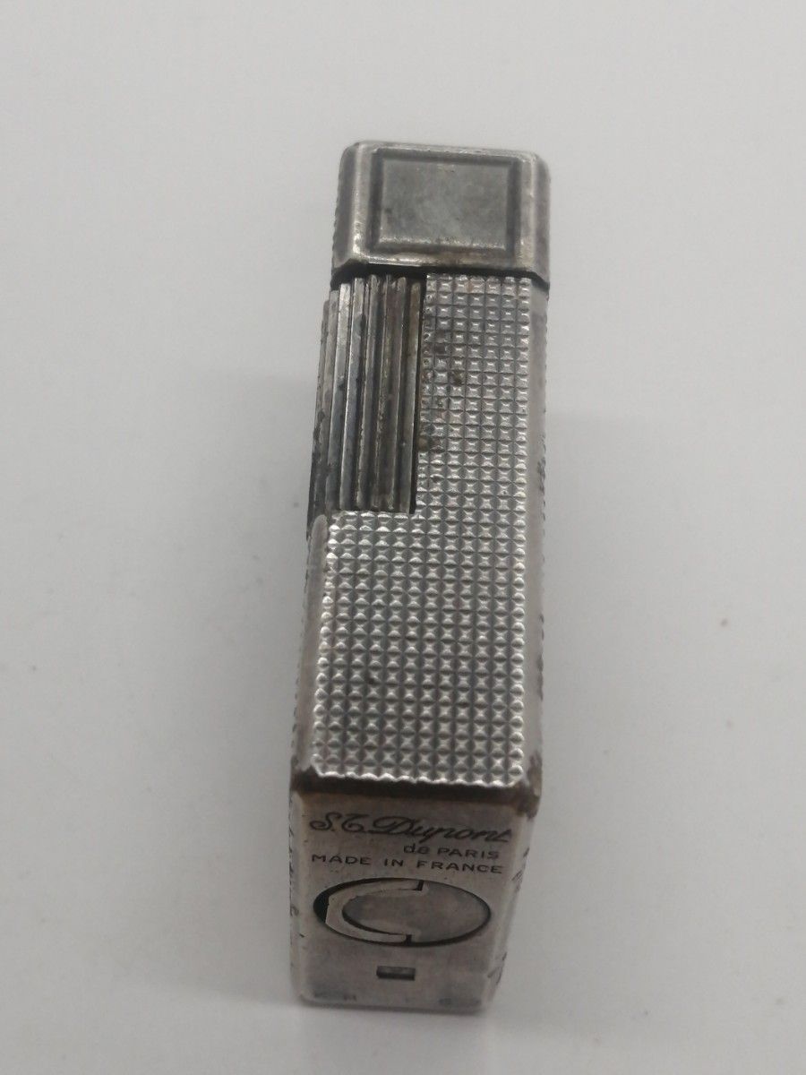 デュポン S T Dupont ガスライター ライン1 ショート シルバー デュポン S T Dupont ガスライター ライン1 ショート シルバー