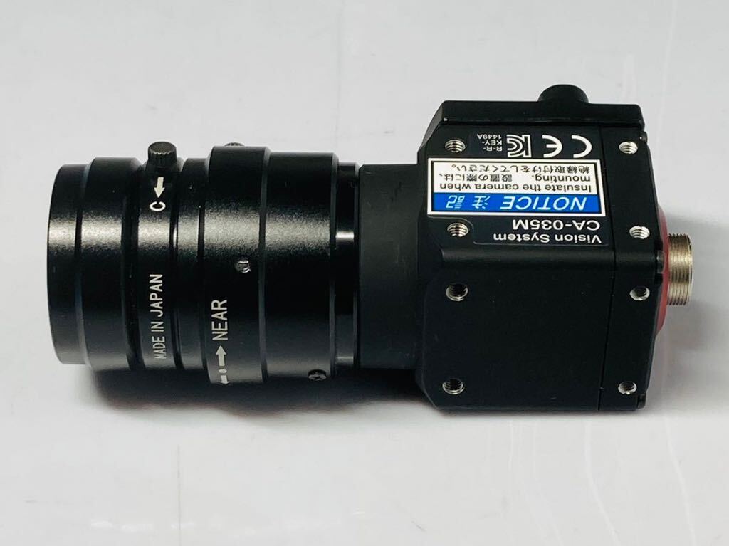 送料無料 キーエンス 耐環境31万画素白黒カメラ CA-035M 8mm 送料無料 キーエンス 耐環境31万画素白黒カメラ CA-035M 8mm