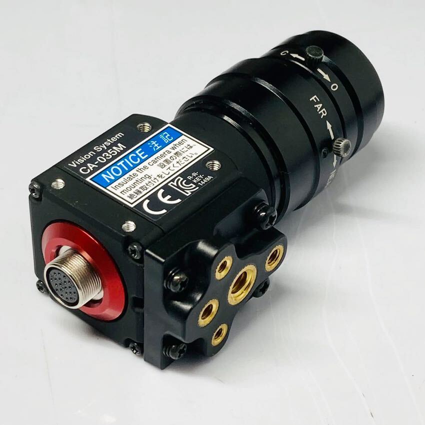 送料無料 キーエンス 耐環境31万画素白黒カメラ CA-035M 8mm 送料無料 キーエンス 耐環境31万画素白黒カメラ CA-035M 8mm