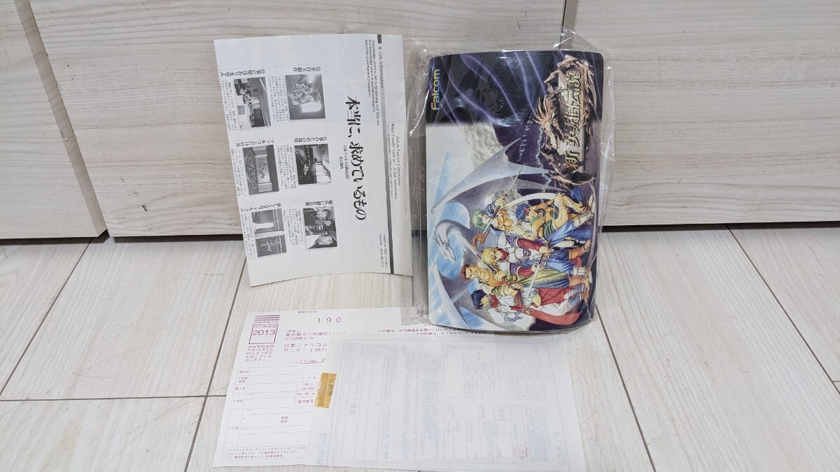 新 英雄伝説 プレミアム版 CD-ROM 2枚組 Windows95専用 Falcom 新 英雄伝説 プレミアム版 CD-ROM 2枚組 Windows95専用 Falcom