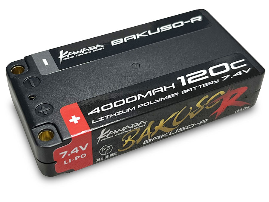 お得セット LBA220 1Sサイズリポ 7.4V 4000-120C 川田模型製 送料単品ネコポス バッテリー、充電器
