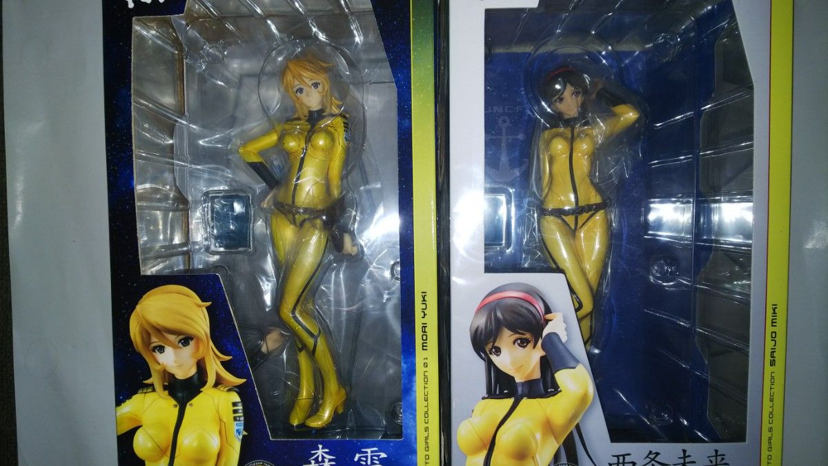 中古品・開封品・フィギュア2体)ヤマトガールズコレクション 中古品・開封品・フィギュア2体)ヤマトガールズコレクション