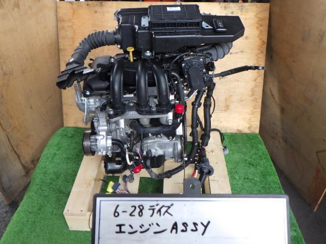 デイズ DBA-B21W エンジンASSY 3B20 V09 10102-6A03G