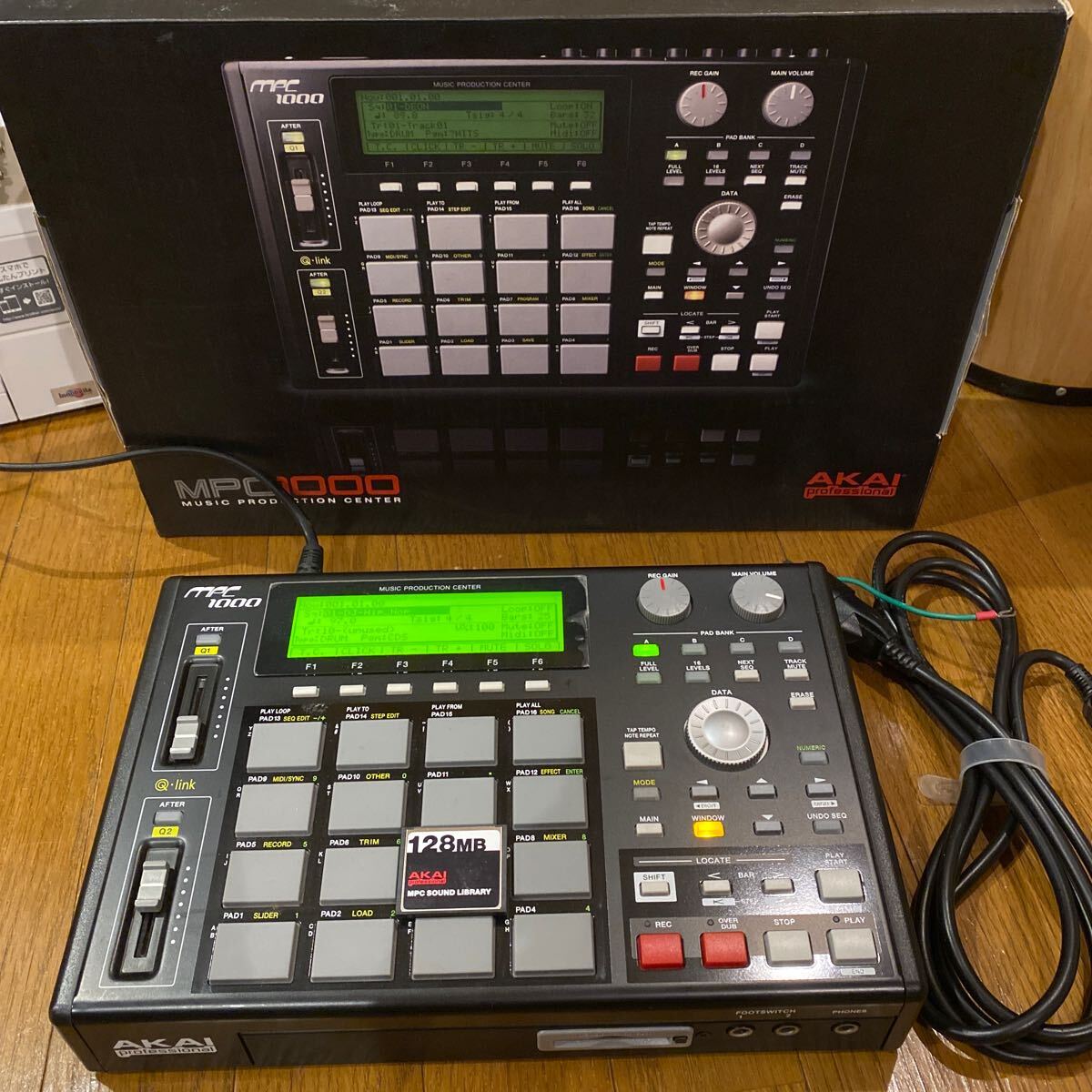 AKAI MPC1000 BK-N サンプリングマシン サンプラー アカイ MPC AKAI MPC1000 BK-N サンプリングマシン サンプラー アカイ MPC