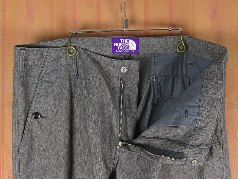 LYP19208 THE NORTH FACE PURPLE LABEL ノースフェイス パープルレーベル カーゴパンツNT5810N グレー W36