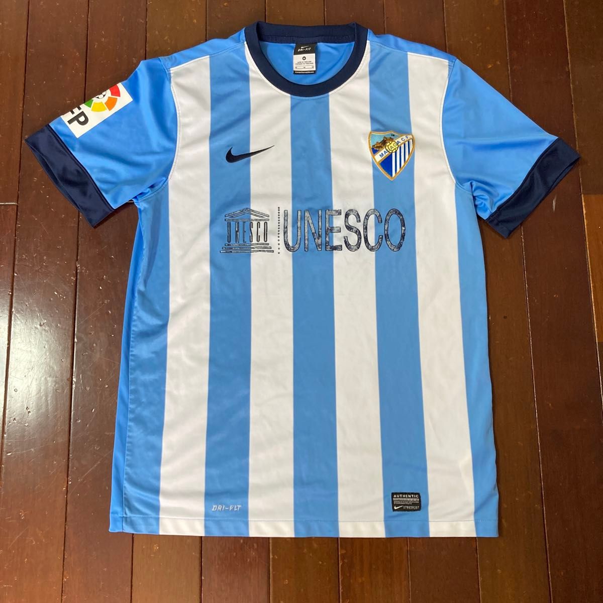 13/14 マラガ NIKE リーガエスパニョーラ 半袖サッカーユニフォーム