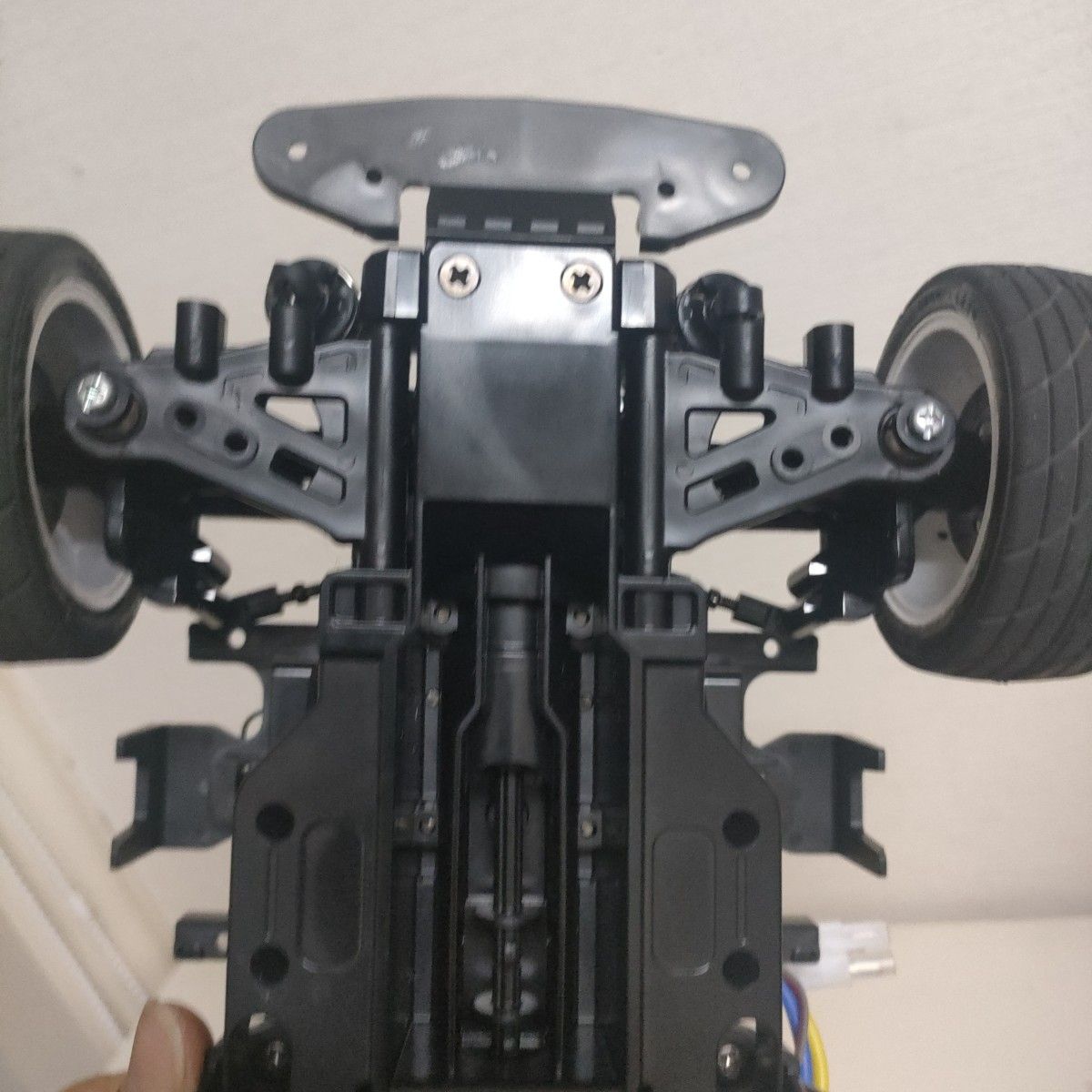 走行少】タミヤBT-01メカ付きシャーシ オプション装備車 走行少】タミヤBT-01メカ付きシャーシ オプション装備車