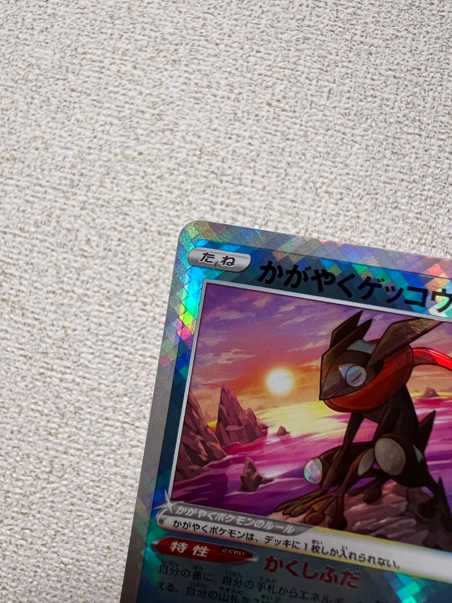 エラーカード2枚セット かがやくゲッコウガ レリーフズレエラー エラーカード2枚セット かがやくゲッコウガ レリーフズレエラー