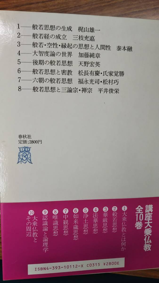 講座 大乗仏教 全10巻揃い 平川 彰 高崎直道 梶山雄一 袴谷憲昭 全巻函付き 書き込み無しの未読美本 7冊帯 春秋社 分売不可 Product Details Yahoo Auctions Japan Proxy Bidding And Shopping Service From Japan 講座 大乗仏教 全10巻揃い 平川 彰 高崎直道 梶山雄一 袴谷憲昭 全巻函付き 書き込み無しの未読美本 7冊帯 春秋社 分売不可 Product Details Yahoo Auctions Japan Proxy Bidding And Shopping Service From Japan