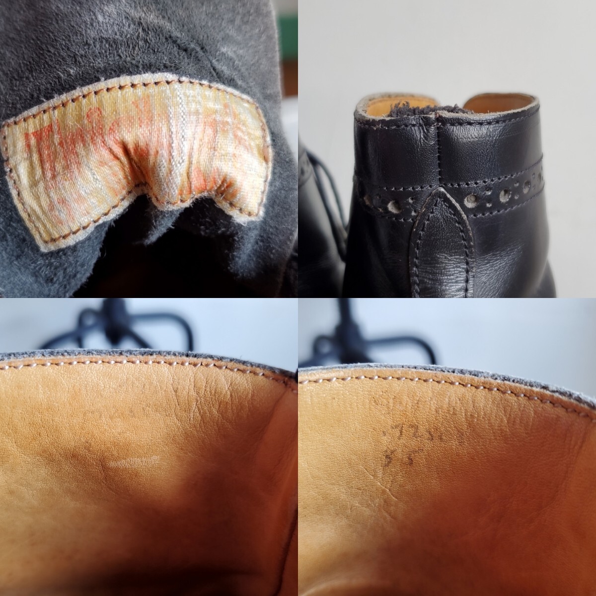 333 【UK8-5】トリッカーズ Tricker's カントリーブーツ 黒 26 5 333 【UK8-5】トリッカーズ Tricker's カントリーブーツ 黒 26 5