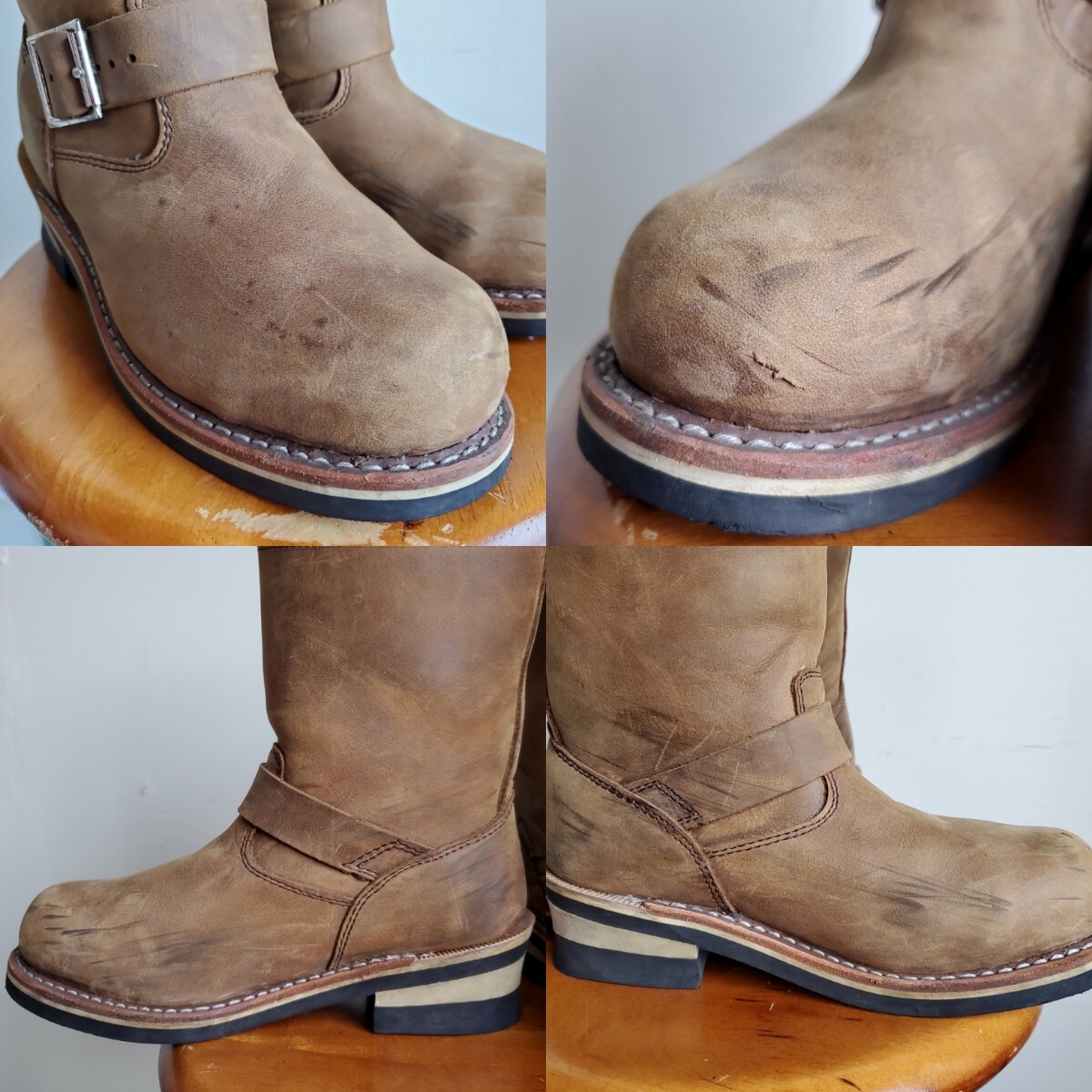 216 【UK4】ゲッタグリップ Getta Grip エンジニアブーツ 23cm位 216 【UK4】ゲッタグリップ Getta Grip エンジニアブーツ 23cm位