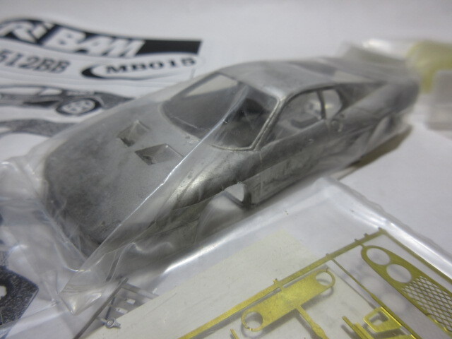 MERI KITS メリキット 1/43 フェラーリ 512BB LM 1980 Crockford's ホワイトメタルキット Ferrari 512 BB LE MANS ルマン Made in Italy