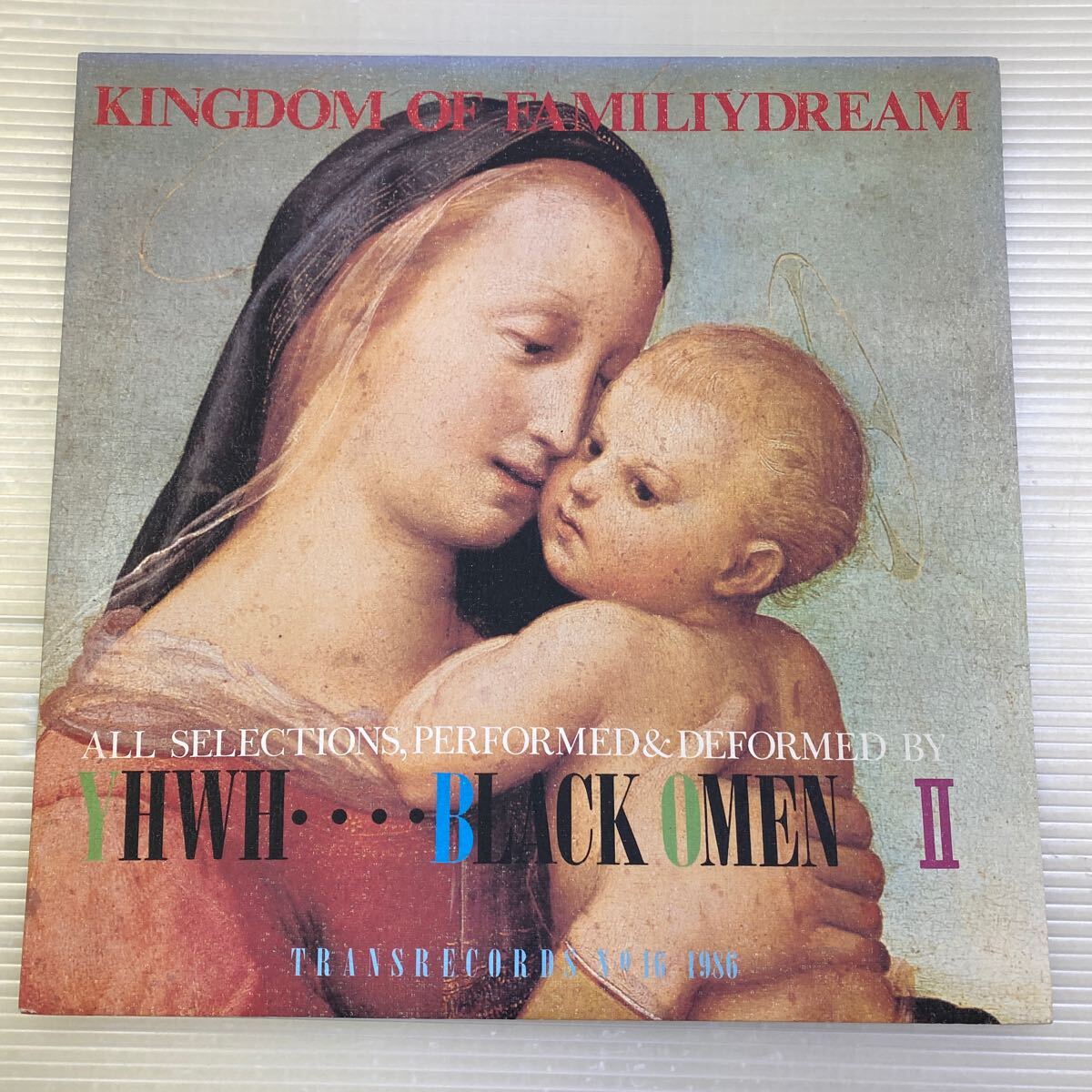 【同梱可】●　YHWHBlack Omen II　YBO2　　● Kingdom Of Familiydream 　 (LP)★ 061119　★　 TRANS 16