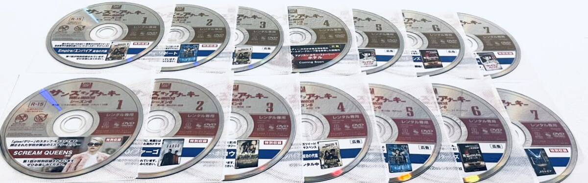サンズ・オブ・アナーキー season 1〜ファイナルseason 【全49巻】 レンタル版DVD 全巻セット サンズ・オブ・アナーキー season 1〜ファイナルseason 【全49巻】 レンタル版DVD 全巻セット