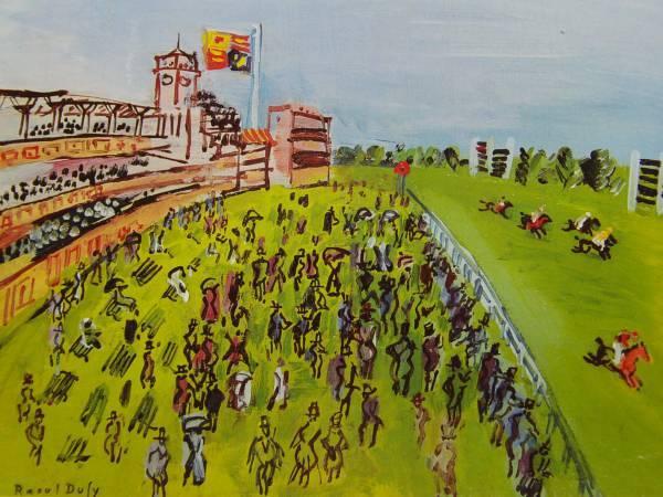 RAOUL DUFY、ASCOT、海外版超希少レゾネ、新品額付、fan/5_画像1