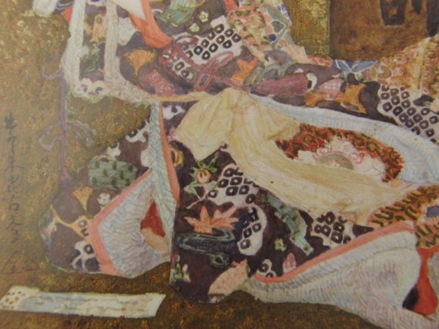 青木繁【錦絵趣味】 高級画集画、状態良好、新品高級額装付 青木繁【錦絵趣味】 高級画集画、状態良好、新品高級額装付