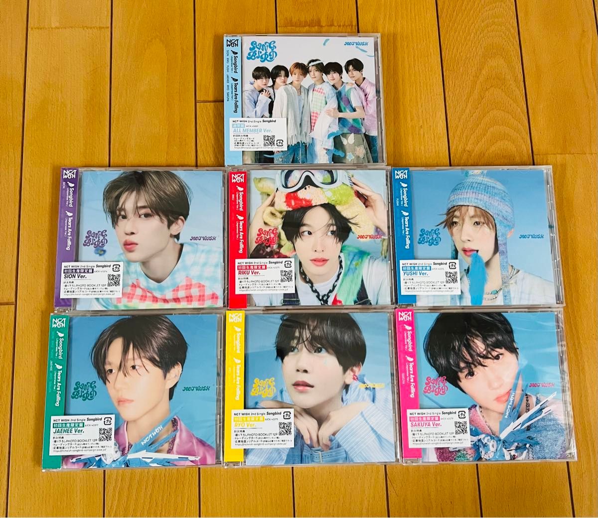 NCT WISH songbird 7枚 セット トレカ ランダム2枚|Yahoo NCT WISH songbird 7枚 セット トレカ ランダム2枚|Yahoo