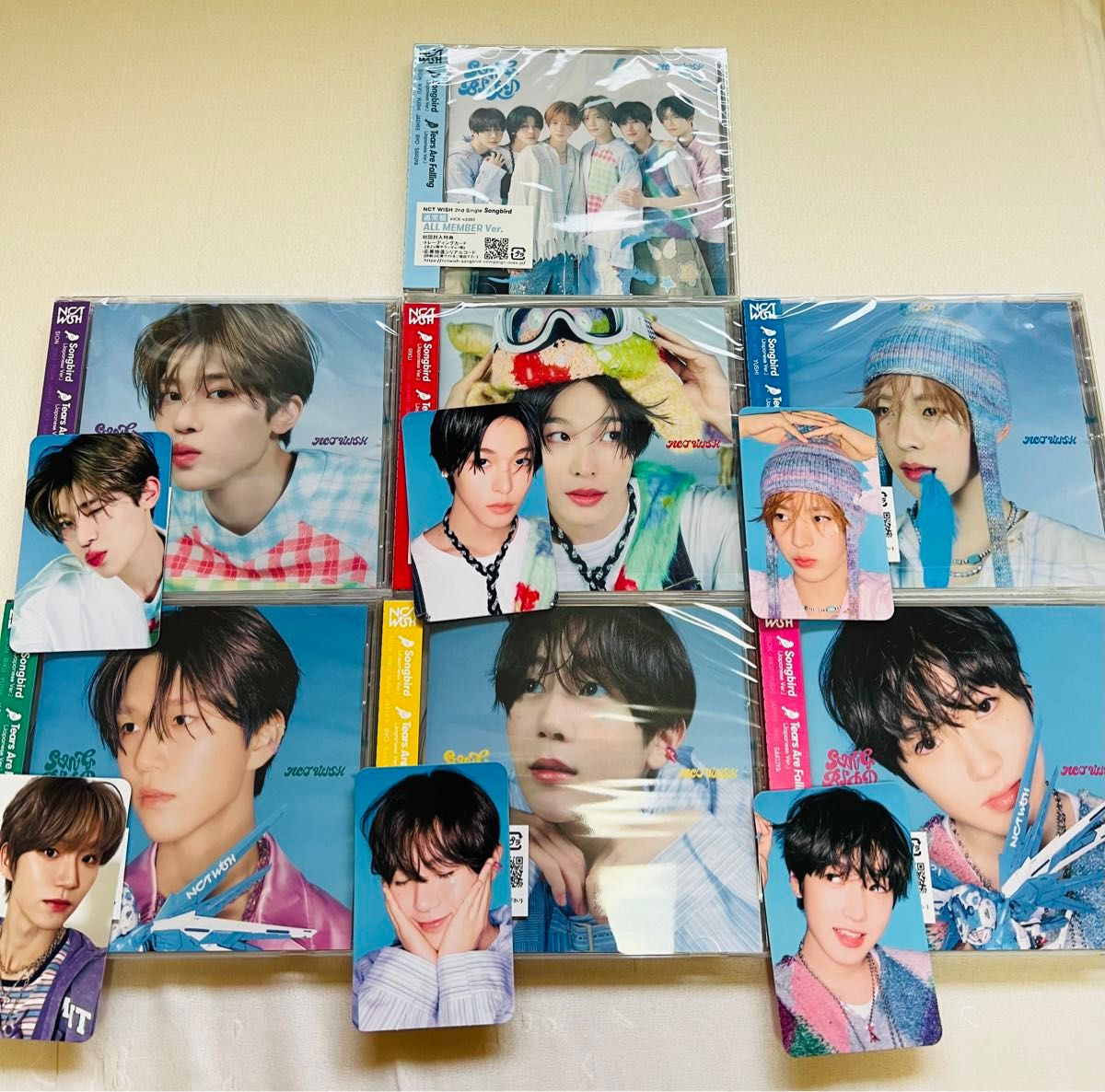 NCT WISH 「Songbird」CD トレカ ユウシ コンプリート新品同様 NCT WISH 「Songbird」CD トレカ ユウシ コンプリート新品同様