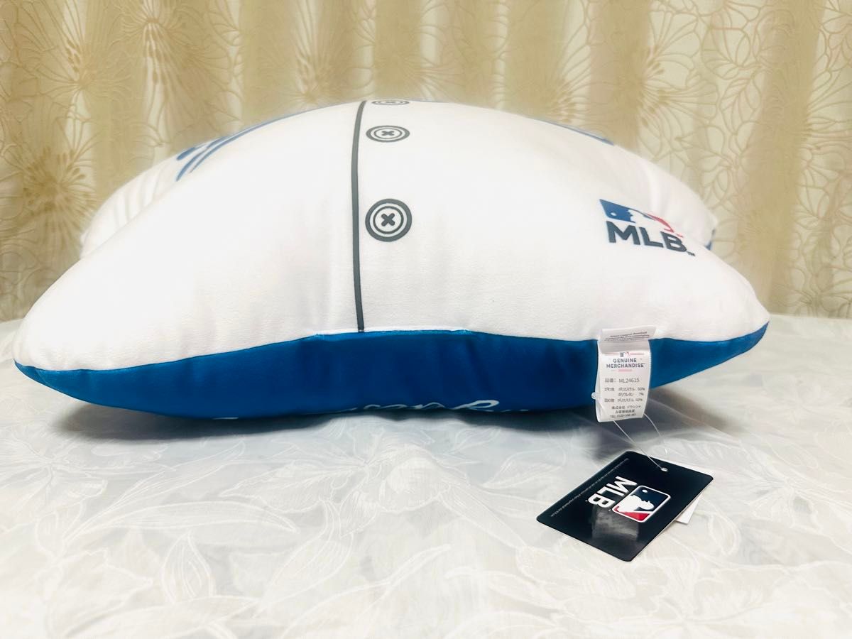 新品 MLB ドジャース クッション インテリア 大谷翔平 山本由伸 新品 MLB ドジャース クッション インテリア 大谷翔平 山本由伸
