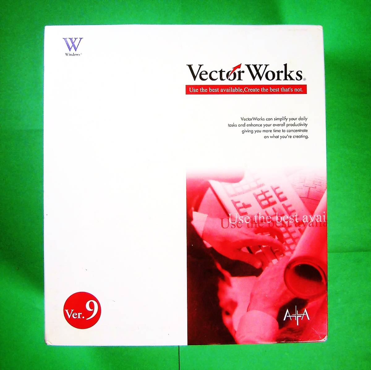 【4114】A&A VectorWorks 9 スタンドアローン 基本パッケージ Windows版 未開封品 エーアンドエー ベクターワークス 製図 作図 CAD キャド