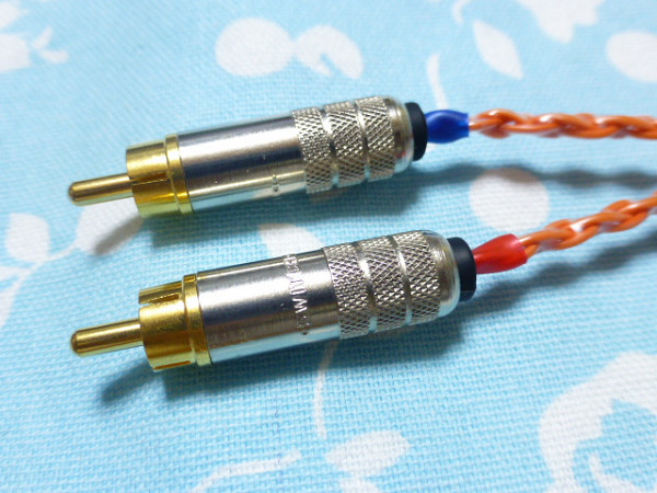 2.5mm4極 (メス) → RCA ステレオ 変換ケーブル オーグライン + 2.5mm4極 (メス) → RCA ステレオ 変換ケーブル オーグライン +