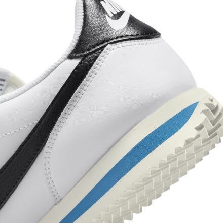 送料無料 27.0cm 新品 未使用 Nike Cortez White and Black ナイキ コルテッツ ホワイト アンド ブラック US9