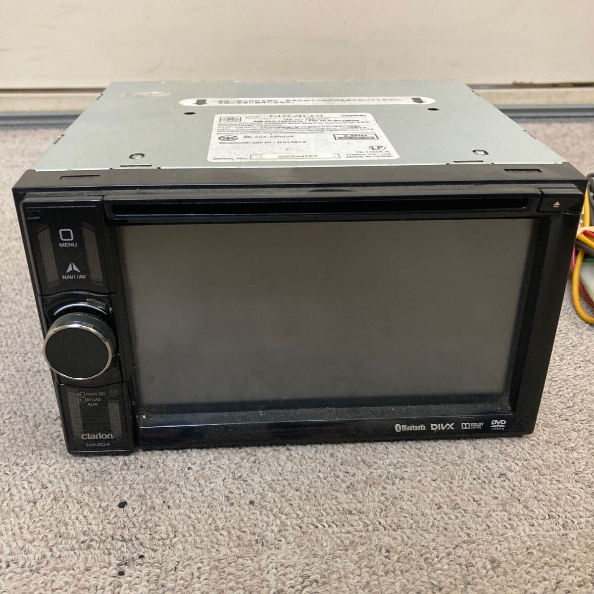 【clarion】NX404 クラリオン カーナビ 【clarion】NX404 クラリオン カーナビ