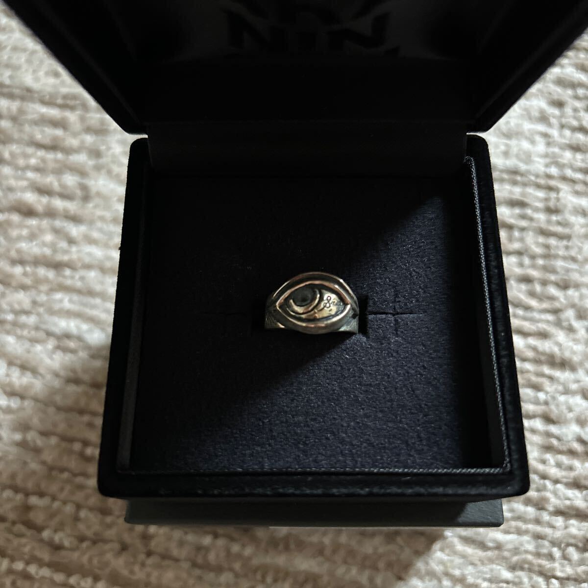 MADARANINGEN マダラニンゲン『EYE PINKIE RING Silver 925 MADARANINGEN マダラニンゲン『EYE PINKIE RING Silver 925
